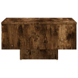Coffee Table Smoked Oak 60x60x31.5 cm Engineered Wood 815837