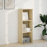 Bookcase Sonoma Oak 40x30x114 cm Engineered Wood 857869