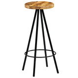 Bar Chairs 4 pcs Solid Mango Wood 246239