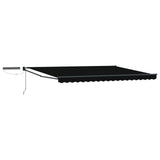 Electric Retractable Awning Black and Anthracite 4 x 3 m 3420151