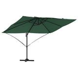Umbrella Green 351 x 250 x 260 cm Polyester and Aluminium 42003344