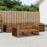 Outdoor Sofa Set 7 pcs Natural 3383472