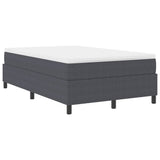 Platform Bed Frame Dark Grey 120 x 200 cm Fabric 3337403