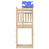 Play Tower Brown 85 x 52.5 x 239 cm Solid Pine Wood 3417196
