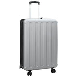 Suitcase Folding with Lock Silver 50 x 30 x 76 cm ABS Plastic 42006236