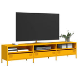 TV Cabinet Mustard Yellow 202x39x43.5 cm Cold-rolled Steel 851349