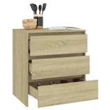 Sideboard Sonoma Oak 70x41x75 cm Engineered Wood 809749