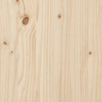 Bed Frame without Mattress Solid Wood Pine 160x200cm 810505