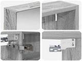 Bathroom Cabinet Set 3 pcs 110 x 10.5 x 60.5 cm Engineered wood 3403725