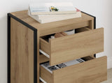 Sideboard Artisian Oak 42 x 36 x 75.5 cm Engineered Wood 886551