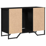 Bathroom Sink Cabinet Black Oak 91 x 35 x 60 cm Engineered wood 869185
