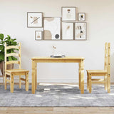 3 Piece Dining Set PANAMA Solid Wood Pine 3345194