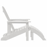 Adirondack Chair White 82 x 74 x 92 cm HDPE 42006629