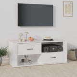 TV Cabinet White 100x35x40 cm Engineered Wood 823099