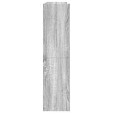 Shoe Rack Grey Sonoma 80x25x100 cm Engineered Wood 859901