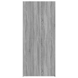 Highboard Grey Sonoma 80x42.5x185 cm Engineered Wood 3281439