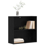 Bookshelf Black Oak 80 x 30 x 76.5 cm Engineered Wood 8003716