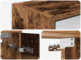 Bathroom Mirror Cabinet Old Wood 73.5 x 16 x 62.5 cm 889173