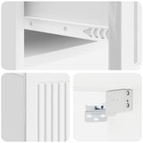 Bedside Cabinet 2 pcs High Gloss White 49 x 34.5 x 20 cm 897944