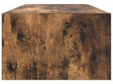TV Cabinet Smoked Oak 100x31x25.5 cm Engineered Wood 861480