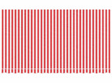 Replacement Fabric for Awning Red and White Stripe 3.5x2.5 m 367715