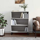 Shelf Cabinet Grey Sonoma 69.5x32.5x90 cm Engineered Wood 828394