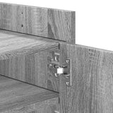TV Cabinet Grey Sonoma 100x35x40 cm Engineered Wood 848379