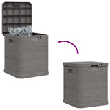 Garden Storage Box 90 L Brown 45685