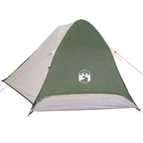 Camping Tent Dome 4-Person Green Waterproof 94646