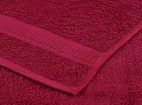 Towels "FROGN" 10 pcs Bordeaux 100x200 cm 360 gsm 136748
