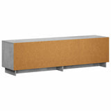 TV Stand 140 x 34.5 x 40 cm Concrete Grey Engineered Wood 8011579
