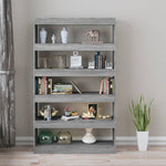Book Cabinet/Room Divider Grey Sonoma 100x30x166 cm 813639