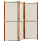 3-Panel Room Divider Light Grey 210x180 cm 4003355