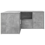 Corner Cabinet Concrete Grey 160x40x45 cm Engineered Wood 3307822