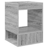 End Table 2 pcs Grey Sonoma 40 x 40 x 56 cm Engineered Wood 890955