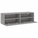 TV Wall Cabinet Grey Sonoma 100x30x30 cm Engineered Wood 836892