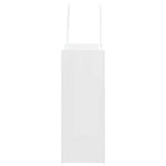 ZNTS Paper Bags 250 pcs with Handles White 18x8x22 cm 4101614