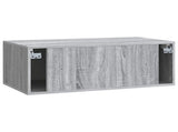 Wall-Mounted TV Cabinet 78.5 x 41 x 30 cm Grey Sonoma 899201