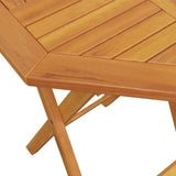 3 Piece Folding Bistro Set Solid Wood Acacia 3295250