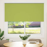 Roller Blind Blackout Leaves Green 160x130 cm Fabric Width 156.6 cm Polyester 4011244