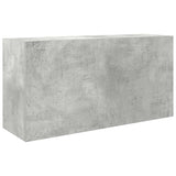 ZNTS Bathroom Wall Cabinet Concrete Grey 80x25x40 cm Engineered Wood 860088