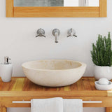 Sink 40x12 cm Marble Cream 142775