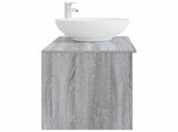 Bathroom Furniture Set 2 pcs Grey Sonoma Engineered Wood 3403917