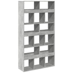 Bookcase Concrete Grey 100x33x187.5 cm Engineered Wood 3309378