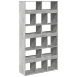 Bookcase Concrete Grey 100x33x187.5 cm Engineered Wood 3309378