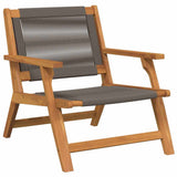 Garden Furniture 2 pcs Grey 67 x 78 x 73 cm Solid Acacia Wood 367832