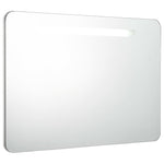 ZNTS LED Bathroom Mirror Cabinet 80x9.5x55 cm 285120