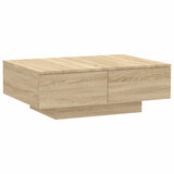 Coffee Table Sonoma Oak 90x60x31 cm Engineered Wood 804178