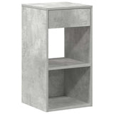 Bedside Cabinets with Drawer 2 pcs Concrete Grey 35x34x66.5 cm 858720
