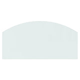Fireplace Glass Plate 100x50 cm 324147